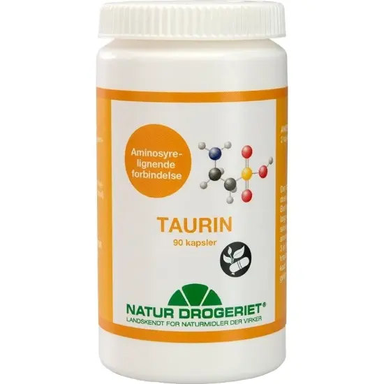 Taurin 475 mg kapsler 90 stk