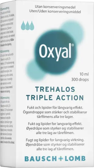 Trehalos Triple Action øyedråper 10 ml
