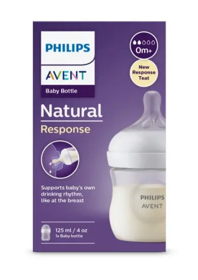 Avent bottle natural response 125ml