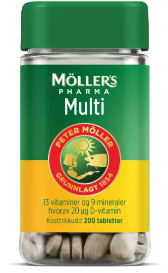 Möllers Pharma Multi tabletter 200stk
