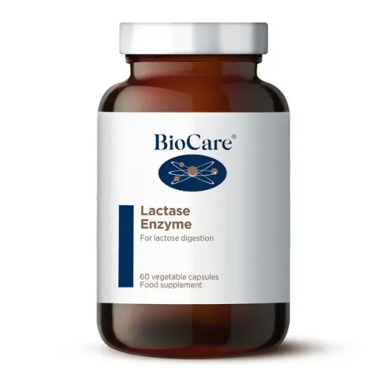 BioCare Lactase Enzyme 60 kapsler