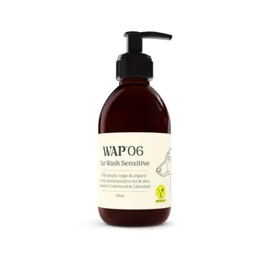 WAP 06 hudvask sensitiv hund 250ml