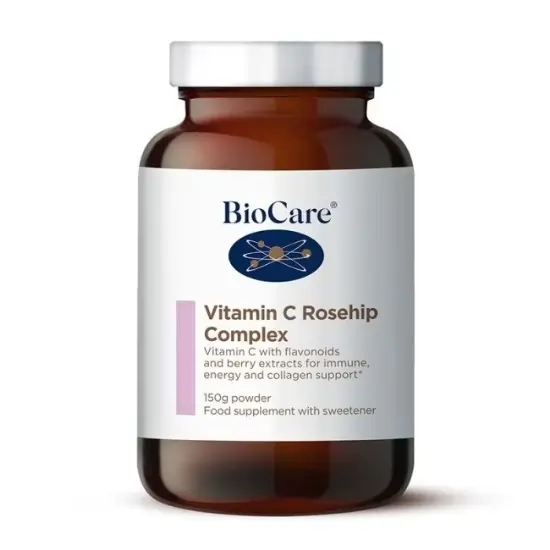 BioCare Vitamin C Rosehip Complex pulver 150 g