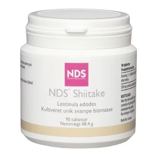 NDS Shiitake 90 tabletter