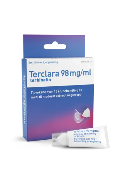 Terclara neglesoppbehandling 98 mg/ml – Effektiv behandling av neglesopp