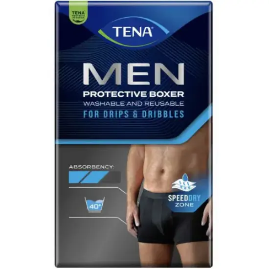 TenaMen Washable Protective Boxer Shorts Maxi L – 1 stk