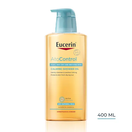 Eucerin AtoControl Calming Shower Oil 400 ml | Mild dusjolje for atopisk hud