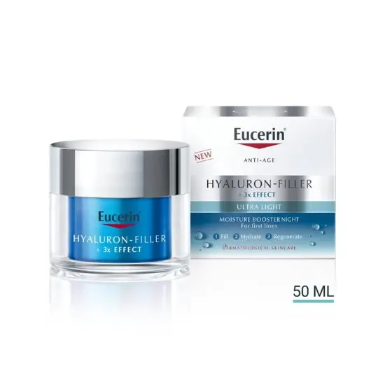 Eucerin Moisture Booster Night 50 ml – Hyaluronsyre nattpleie