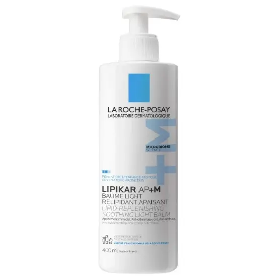 La Roche‑Posay Lipikar Baume Light AP+M 400 ml – Lett, beroligende balm