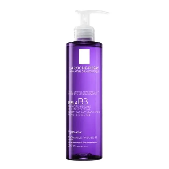 La Roche‑Posay Mela B3 Rensegelé 200 ml – Mild rens mot mørke flekker