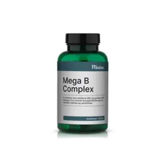 Mezina mega B complex 120 kapsler