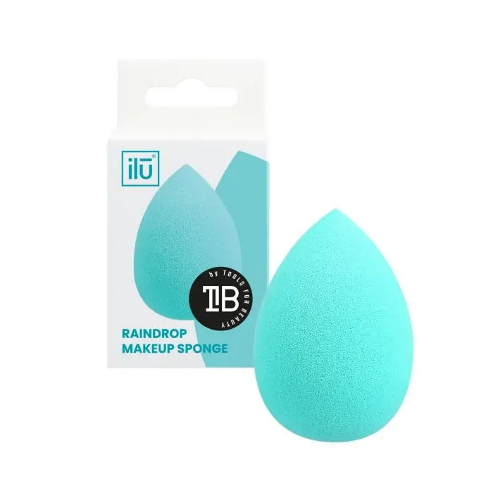 Ilu Sponge Raindrop Turquoise 1 stk