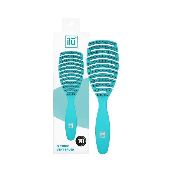 Ilu Brush Easy Detangling Ocean Blue 1 stk