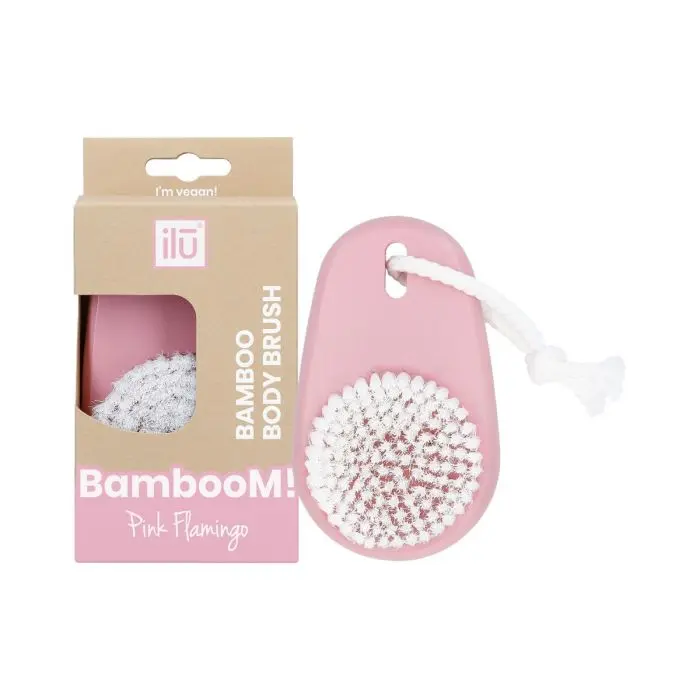 Ilu Bamboom Body Brush Pink Flamingo 1 stk