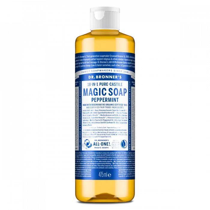 Dr. Bronner's Magic Soap Peppermint 475 ml