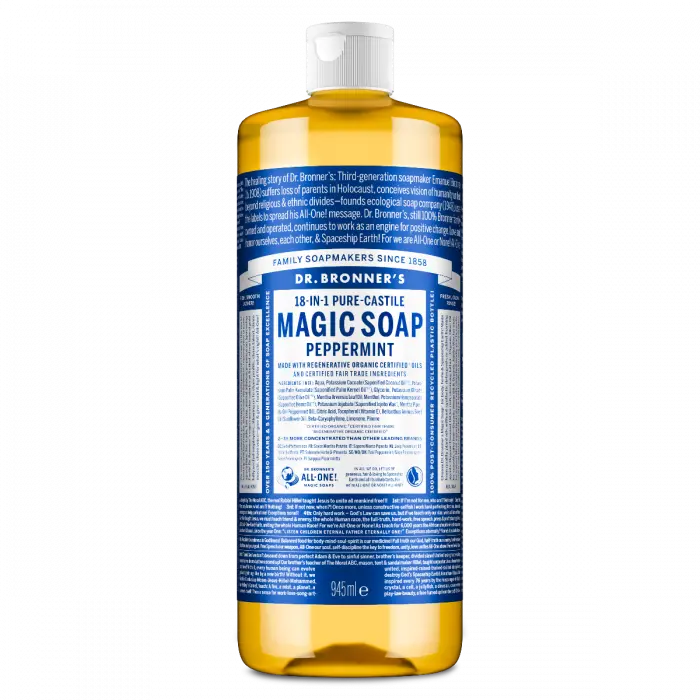Dr. Bronner's Magic Soap Peppermint 945 ml