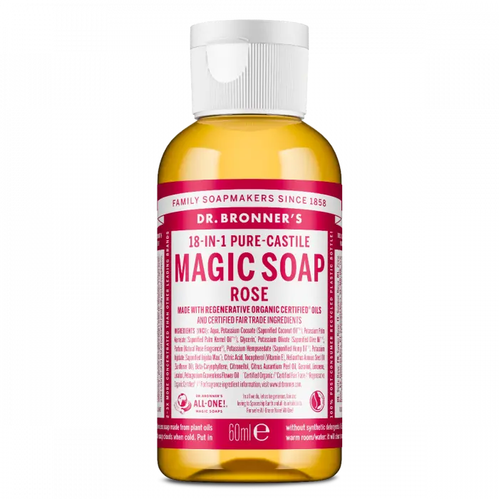 Dr. Bronner's Magic Soap Rose 60 ml