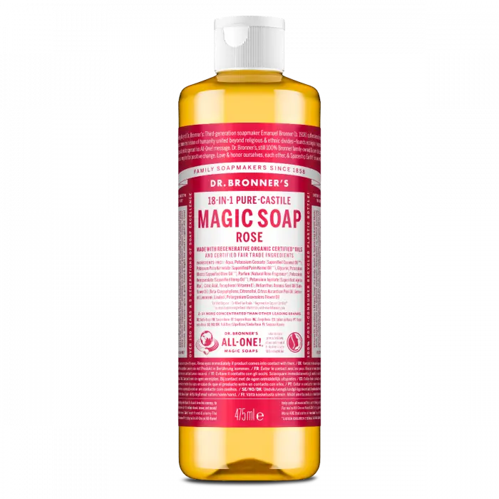 Dr. Bronner's Magic Soap Rose 475 ml
