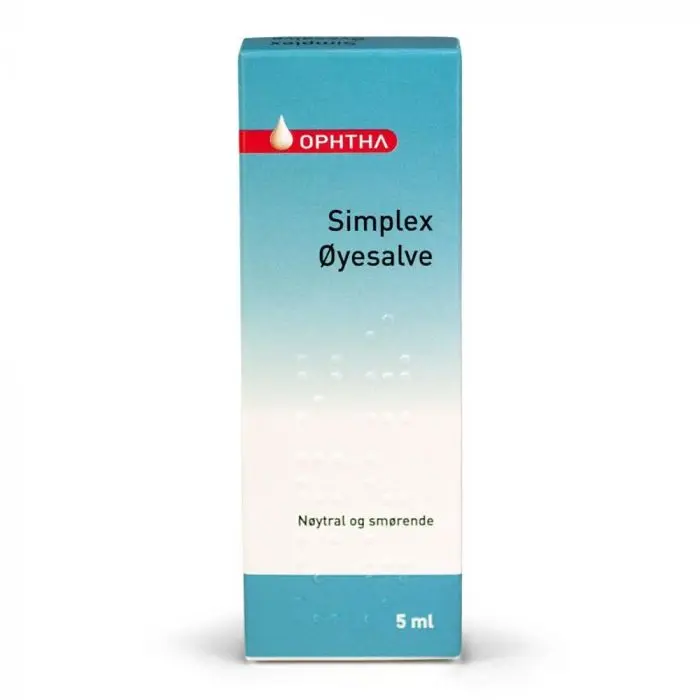 Simplex øyesalve 5 ml