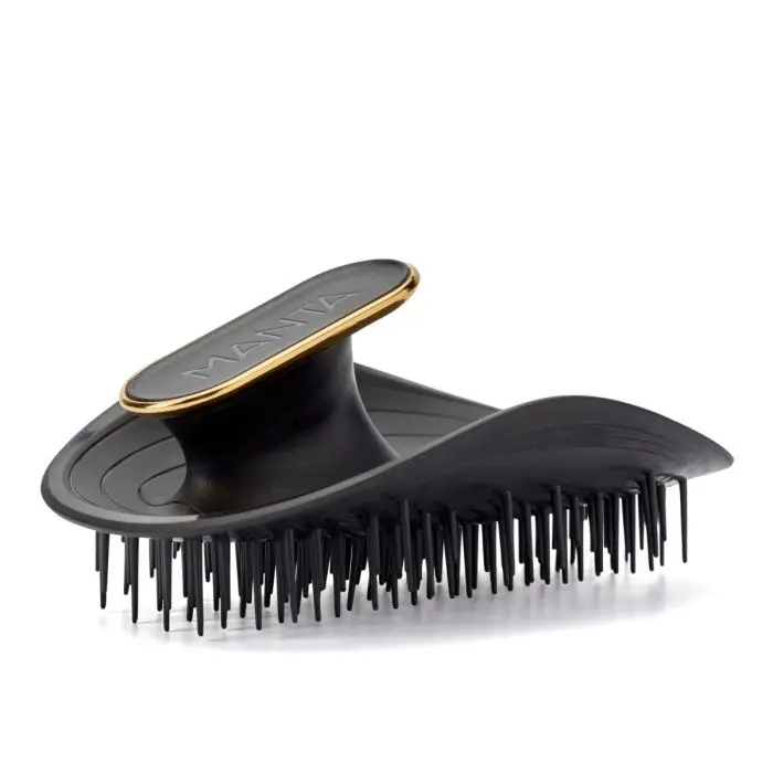 Manta Original Hairbrush Black Gold 1 stk
