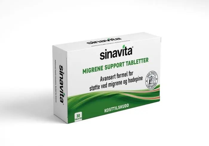 SinaVita® Migraine Support Tablets 30 stk
