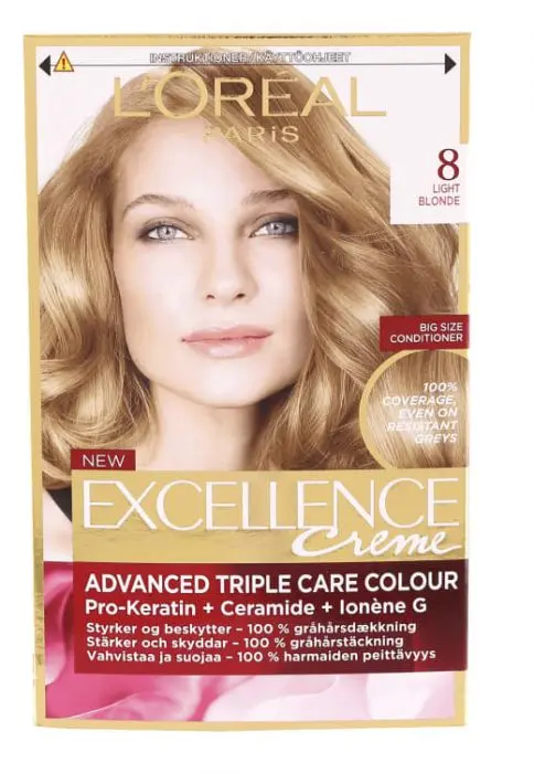 L'Oréal Paris Excellence Creme 8 Lysblond