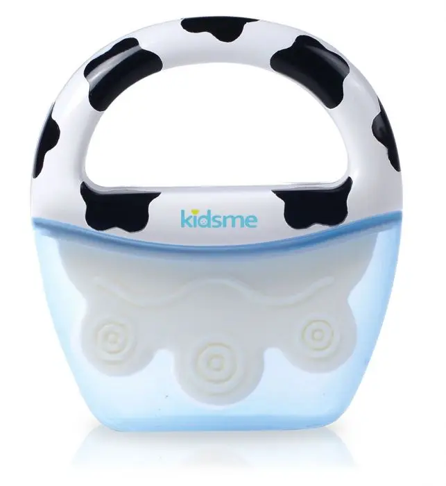 Kidsme Icy Moo Moo Teether svart/hvit bitering 1 stk