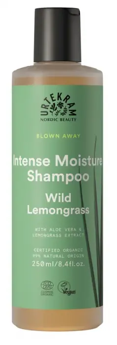 Urtekram Blown Away shampoo wild lemongrass 250 ml