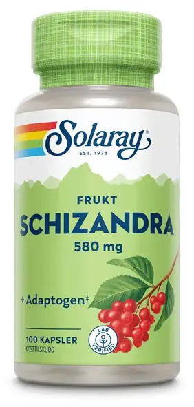 Solaray schizandra 100 kapsler