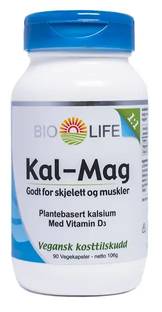 Bio-Life Kal-Mag 90 Kapsler