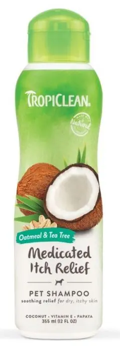 Tropiclean Sjampo Oatmeal Tea Tree 355ml