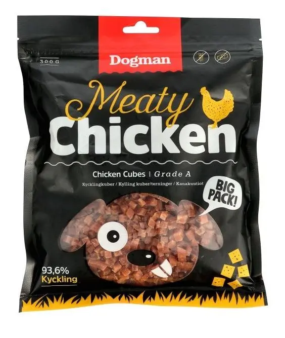 Dogman Chicken cubes 300g