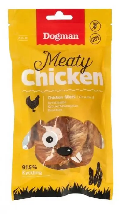 Dogman Chicken fillets 80g