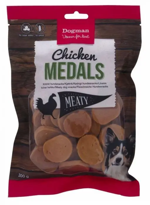 Dogman Chicken medals 300g