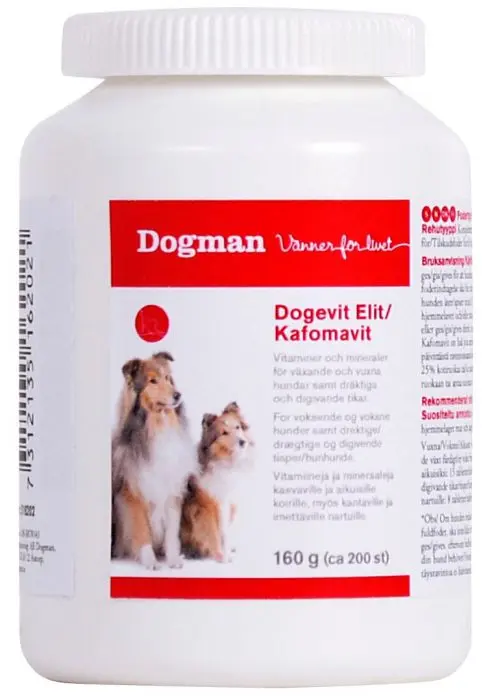 Dogman Dogevit Elit Kafomavit 200stk 200st