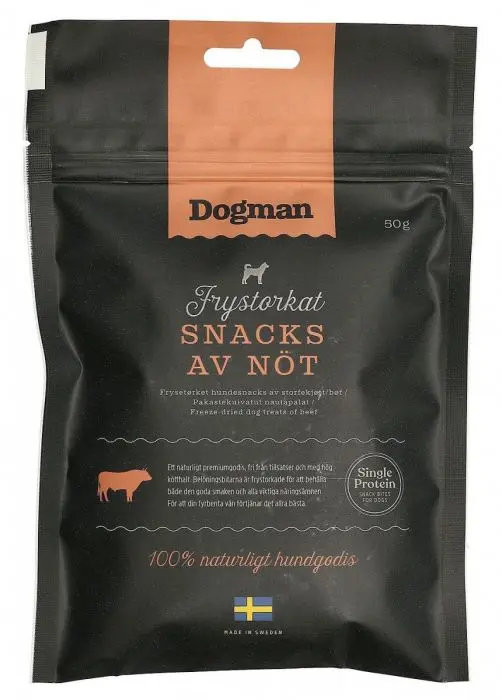 Dogman Frysetørket snacks Storf 50g