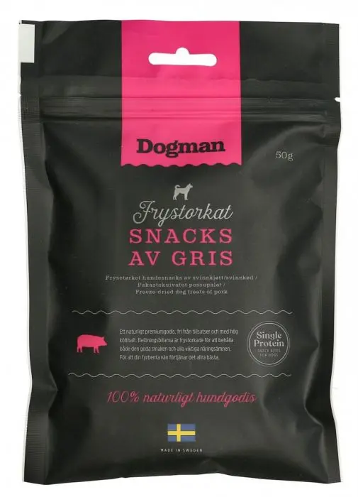 Dogman Frysetørket snacks Gris 50g