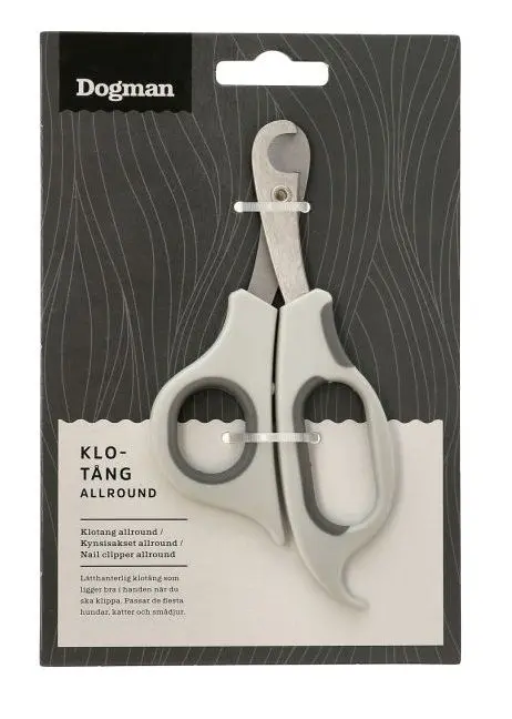 Dogman Klotang allround Grå S 14cm