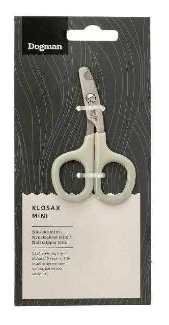 Dogman Klotång mini Grå XS 9cm
