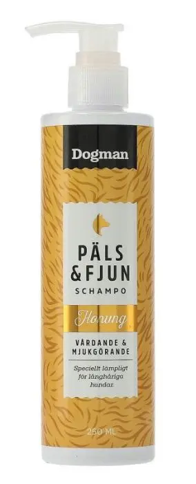 Dogman Sjampo Päls & Fjun Honning 250ml