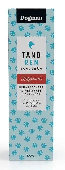 Dogman Tannkrem biff 100g