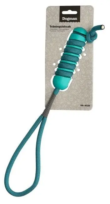 Dogman Treningsleke Twinte Turkis 14,5cm