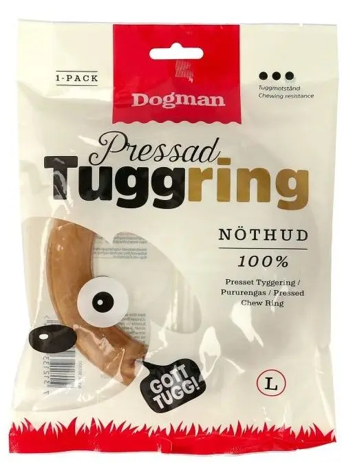 Dogman Tyggering Brun L 15cm