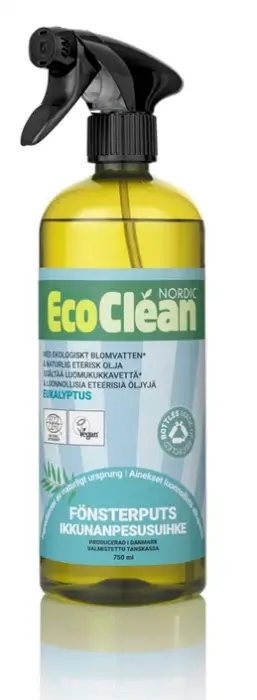 EcoClean Vindusvask Eukalyptus 750ml
