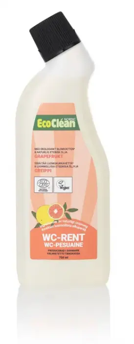 EcoClean Toalettrens Grapefrukt 750 ml