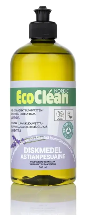 EcoClean Oppvaskmiddel lavendel 500 ml