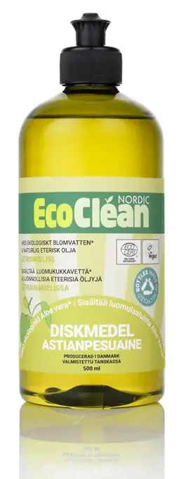 EcoClean Oppvaskmiddel Lime 500 ml