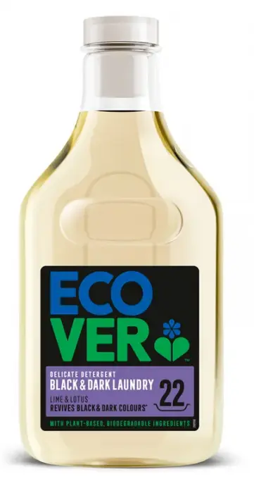 Ecover Flytende Tøyvask Sort 1 l