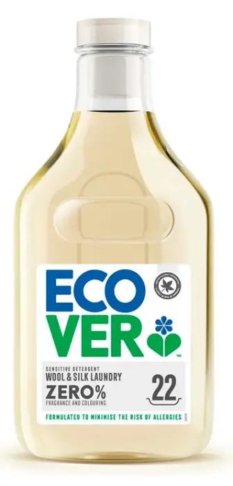 Ecover Zero Sensetiv Ull & Silke Tøyvask 1 L