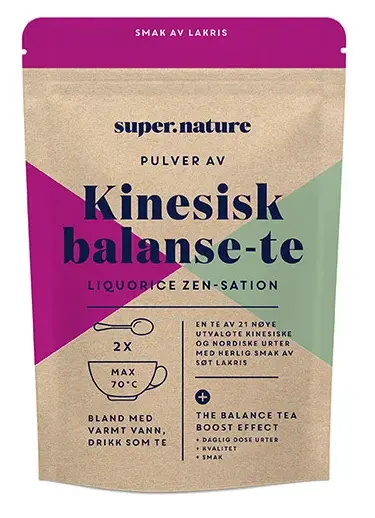 Supernature Kinesisk Balanse Te 160 g